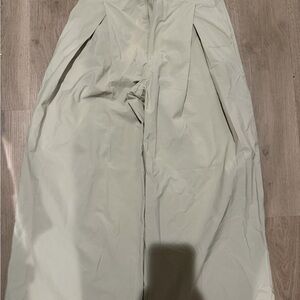 Wide Leg Pleated Pants - An Action A Day